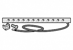 Заземление для серверного шкафа 19"